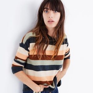 Madewell Sweater in Elmwood Stripe